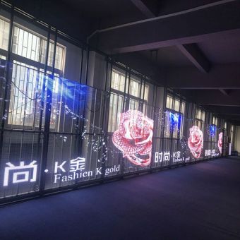 P3.91-7.8户外高清LED透明屏